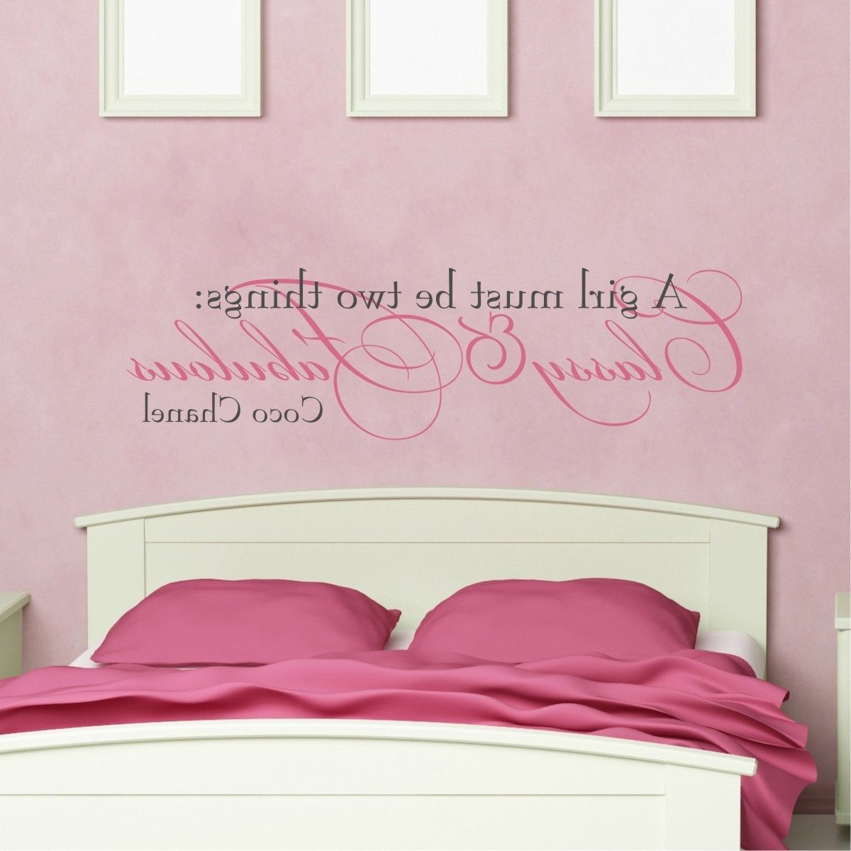 20 Best Bedroom Wall Art Images On Pinterest Ideas Shining Quotes For Recent Wall Art For Teenagers (View 15 of 15)