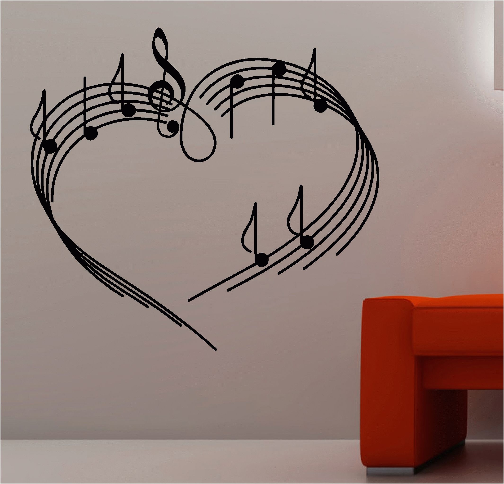 2017 Music Note Art For Walls Regarding Inspiring Design Ideas Musical Wall Art With Music Notes As A (View 5 of 15)