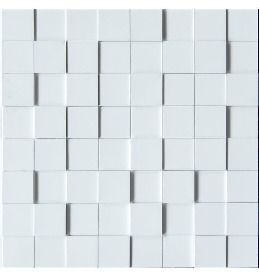 2017 White Wall Panels For Cubes 3d Wall Art (View 13 of 15)