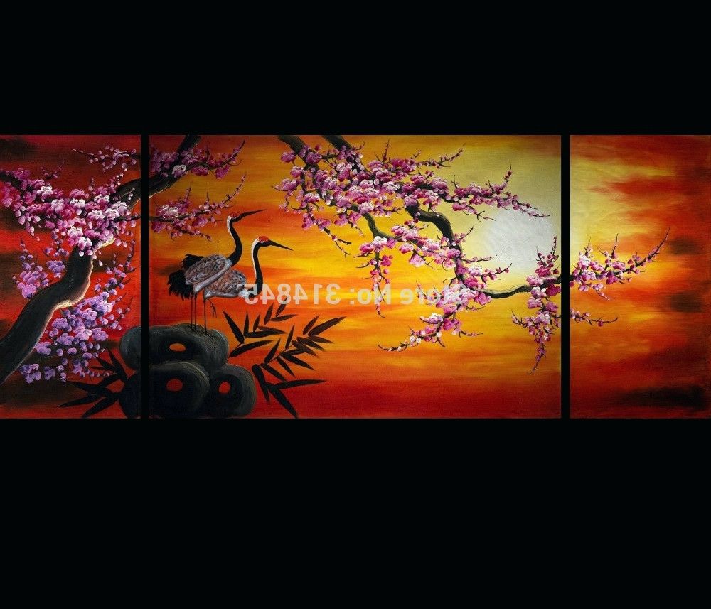 2018 Japanese Wall Art Panels In Wall Arts ~ Japanese Wall Art Stickers Wall Art Ideas Design (View 11 of 15)