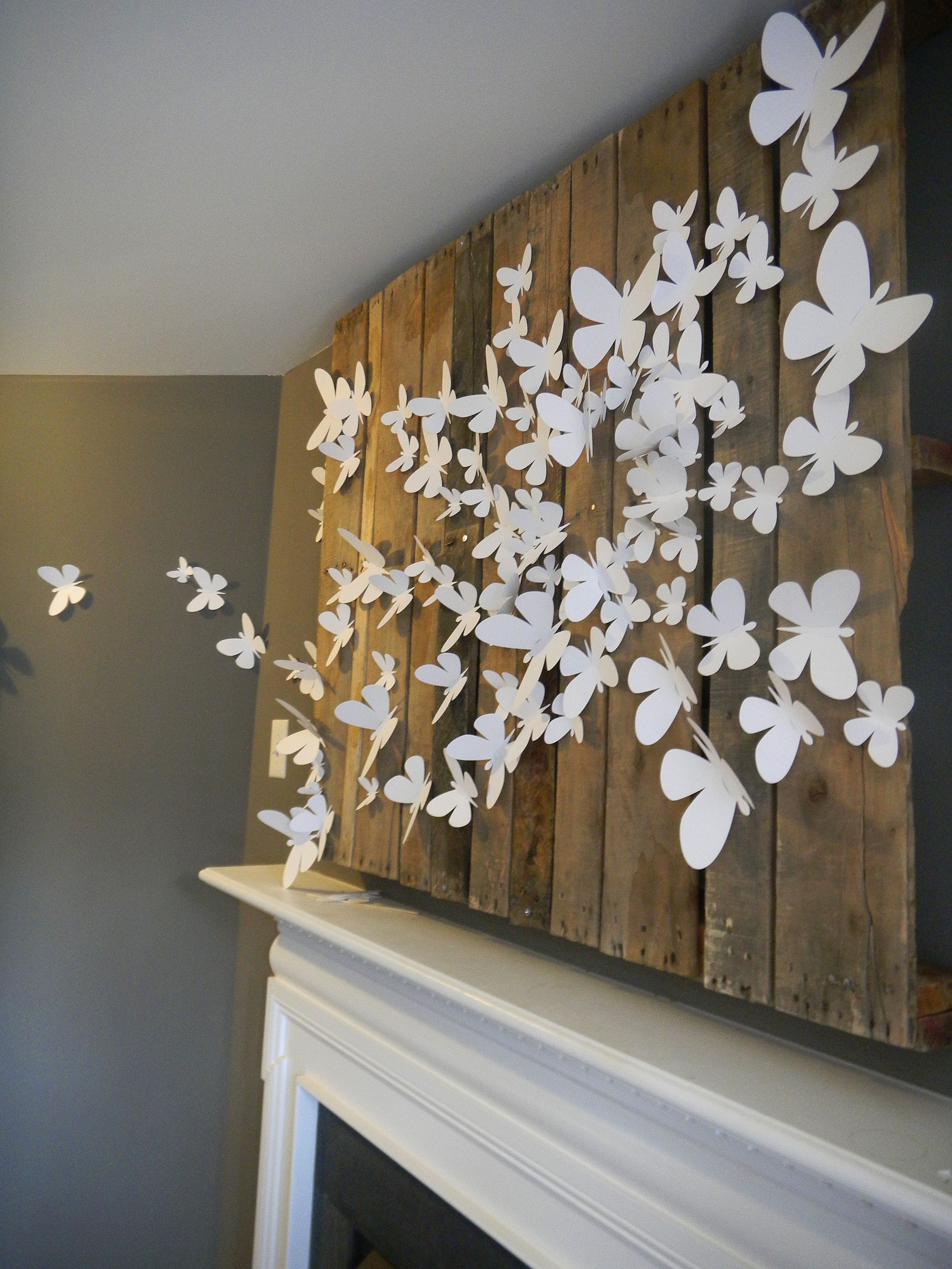 3d Butterfly Wall Decor Pertaining To 3d Butterfly Wall Art (View 6 of 15)