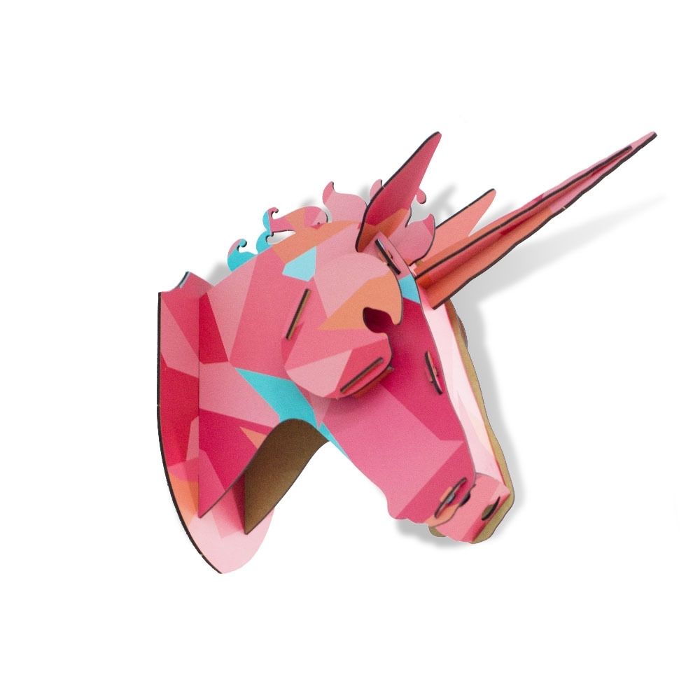 3d Unicorn Wall Art For Most Popular Limited New Band 3d Wooden Animal Horse Unicorn Head Wall Hanging (View 1 of 15)