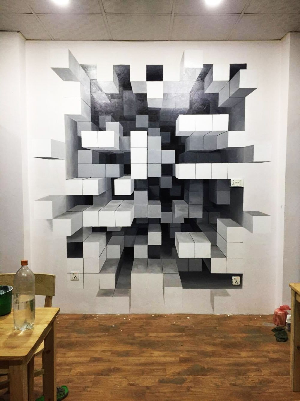 3d Wall Art (thousands Cube) (View 1 of 15)