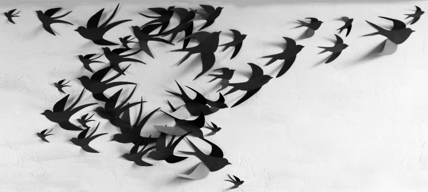 3d Wall Art White Birds (View 5 of 15)
