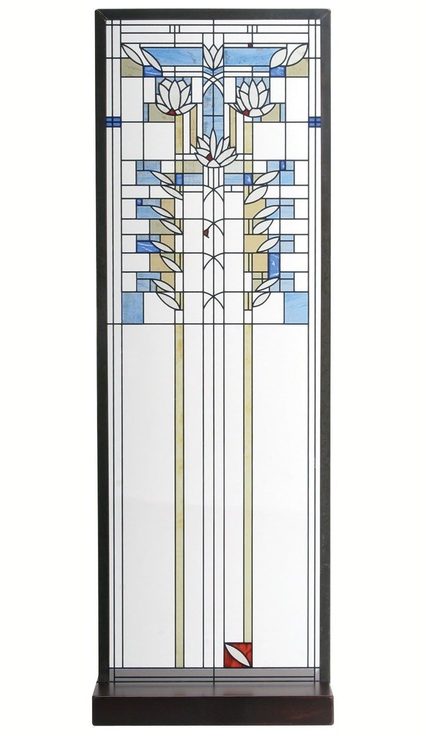 Amazon: Frank Lloyd Wright Waterlilies Stained Glass: Arts Pertaining To Trendy Frank Lloyd Wright Wall Art (View 2 of 15)