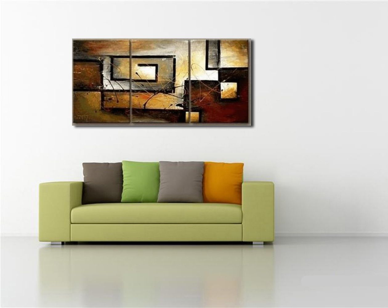 [%amazon: Mon Art 100% Hand Painted Oil Painting Abstract Art Intended For Current 3 Piece Wall Art|3 Piece Wall Art In Most Recently Released Amazon: Mon Art 100% Hand Painted Oil Painting Abstract Art|2017 3 Piece Wall Art In Amazon: Mon Art 100% Hand Painted Oil Painting Abstract Art|well Known Amazon: Mon Art 100% Hand Painted Oil Painting Abstract Art For 3 Piece Wall Art%] (View 4 of 15)