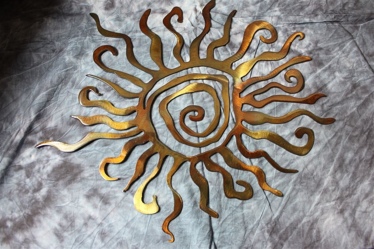 Best And Newest Arizona Sun Metal Wall Art Decor Within Southwestern Metal Wall Art (View 4 of 15)