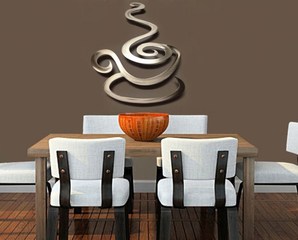 Best And Newest Metal Coffee Cup Wall Art Regarding Design Swag (View 9 of 15)