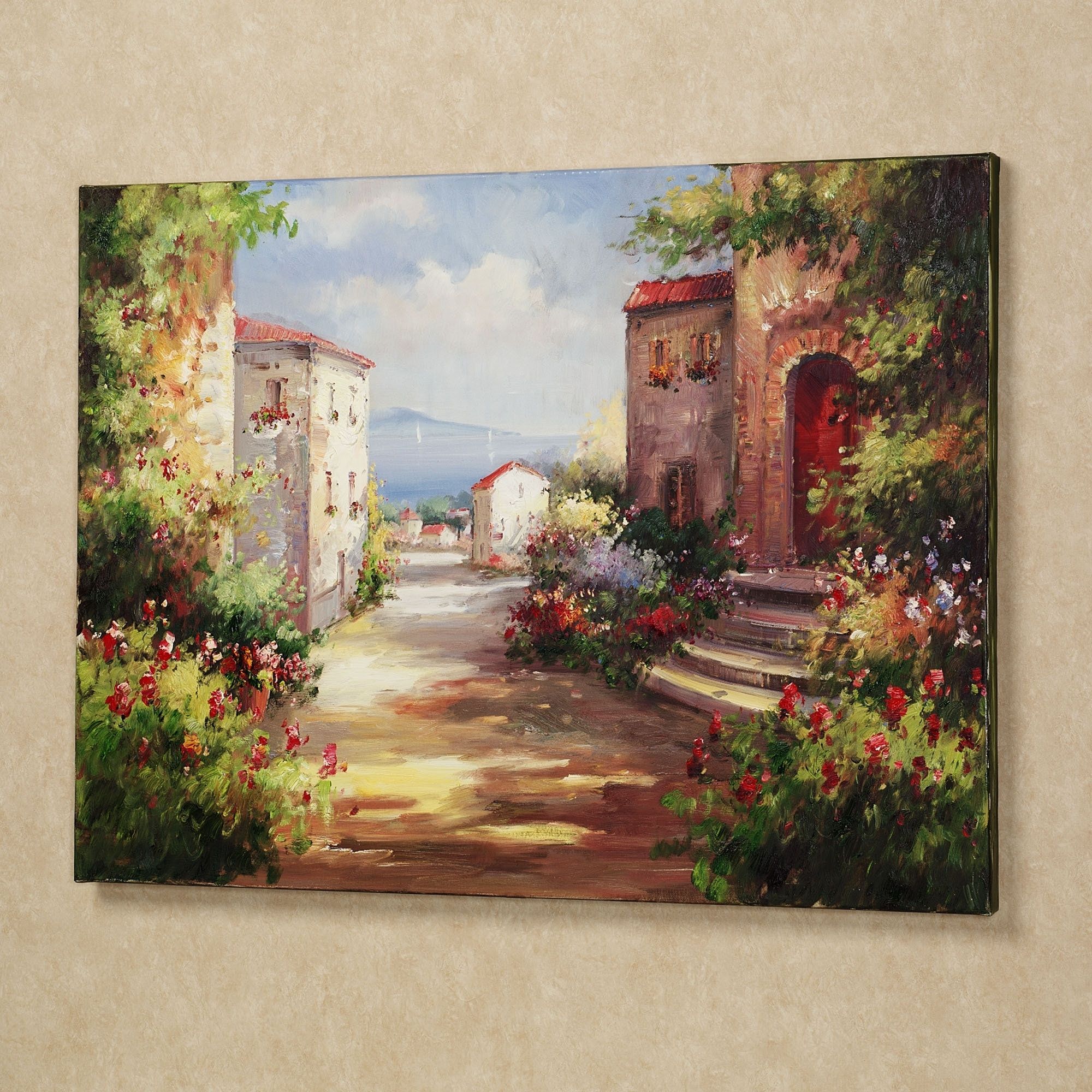 Canvases, Oil And Sketches Pertaining To Tuscan Italian Canvas Wall Art (View 3 of 15)