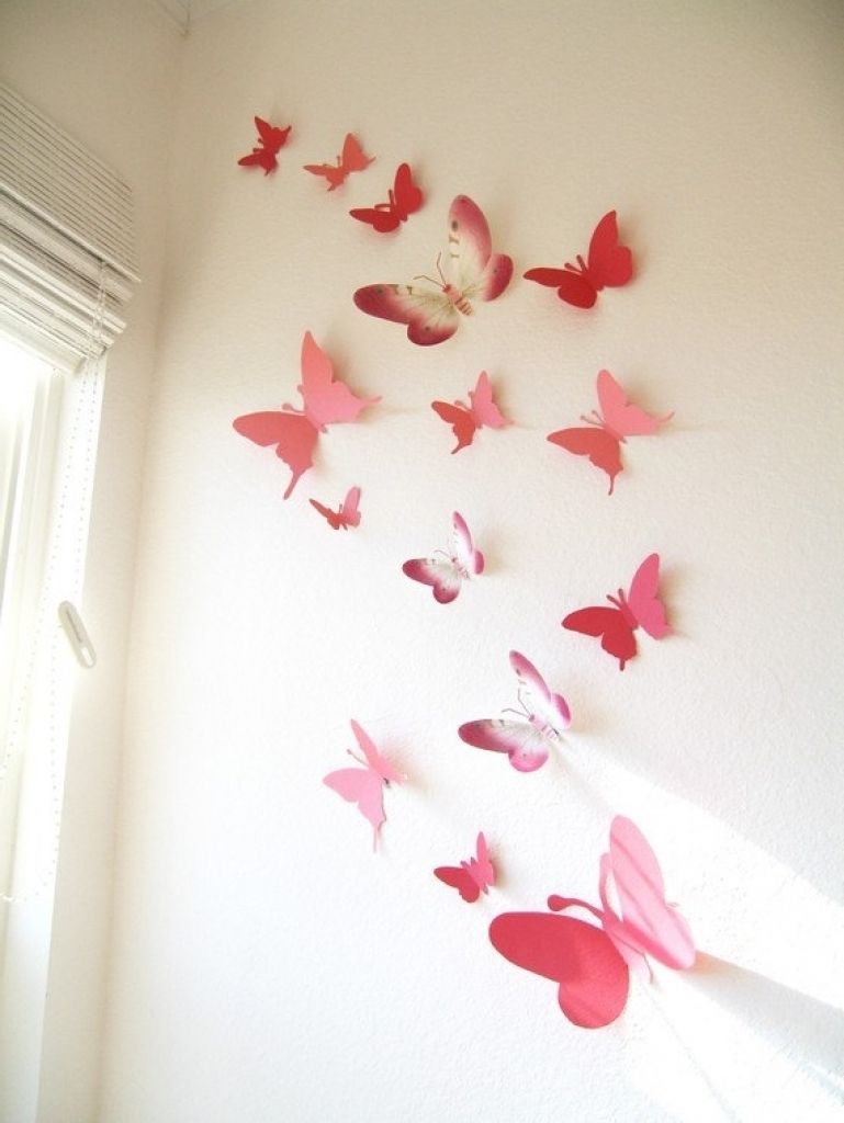Ceramic Butterfly Wall Art Pertaining To Current Butterflies Wall Decorations 37 Vintage Butterfly Wall Art Vintage (View 12 of 15)