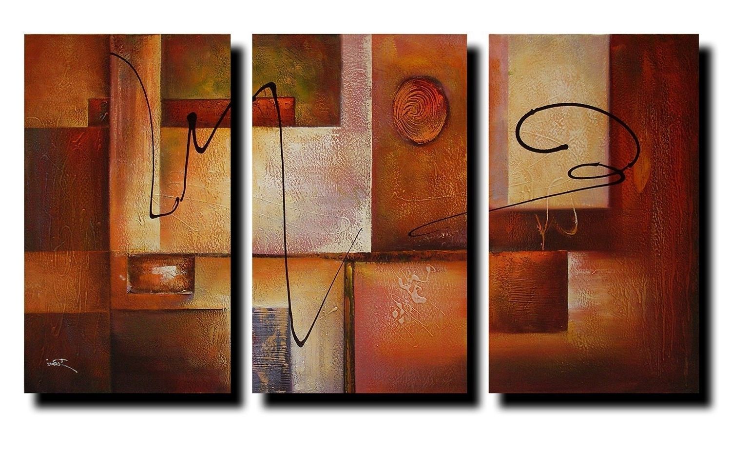 Cheap Abstract Wall Art Throughout Most Recently Released Top Sellings : Cheap Oil Paintings (View 1 of 15)