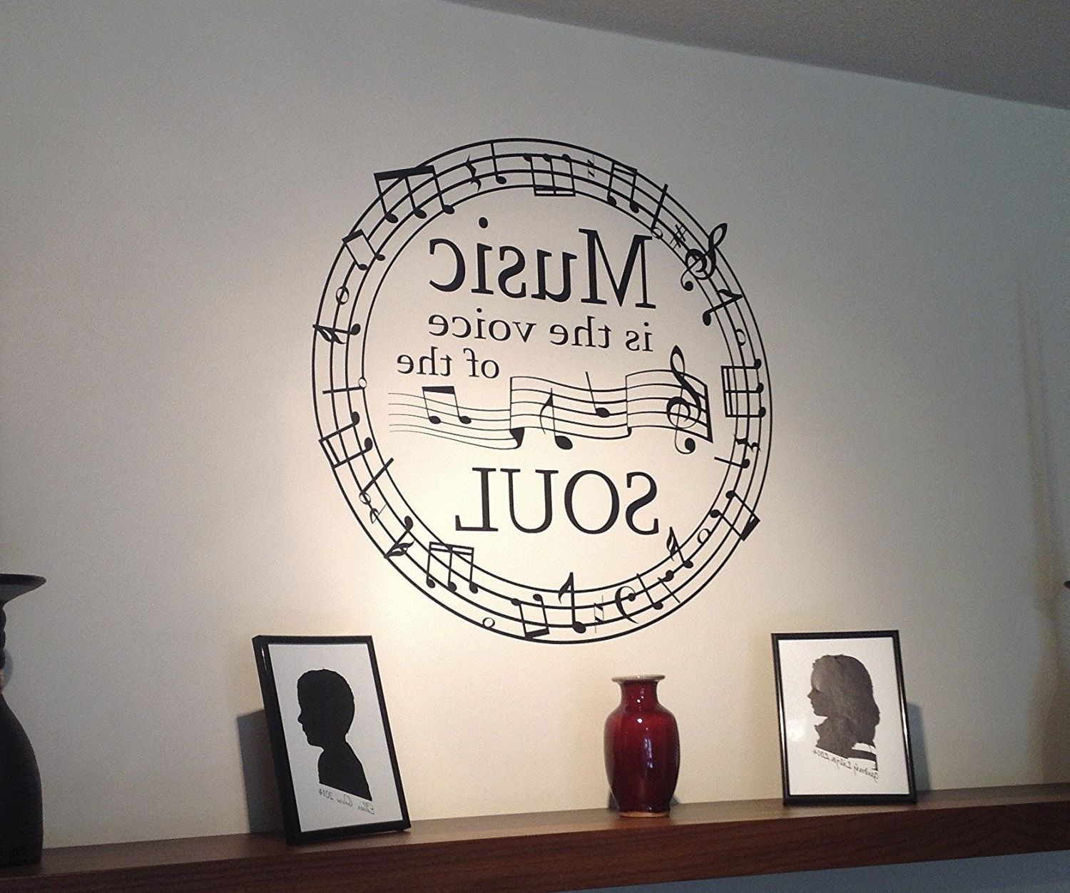 Creative Ideas With Regard To Music Note Art For Walls (View 3 of 15)