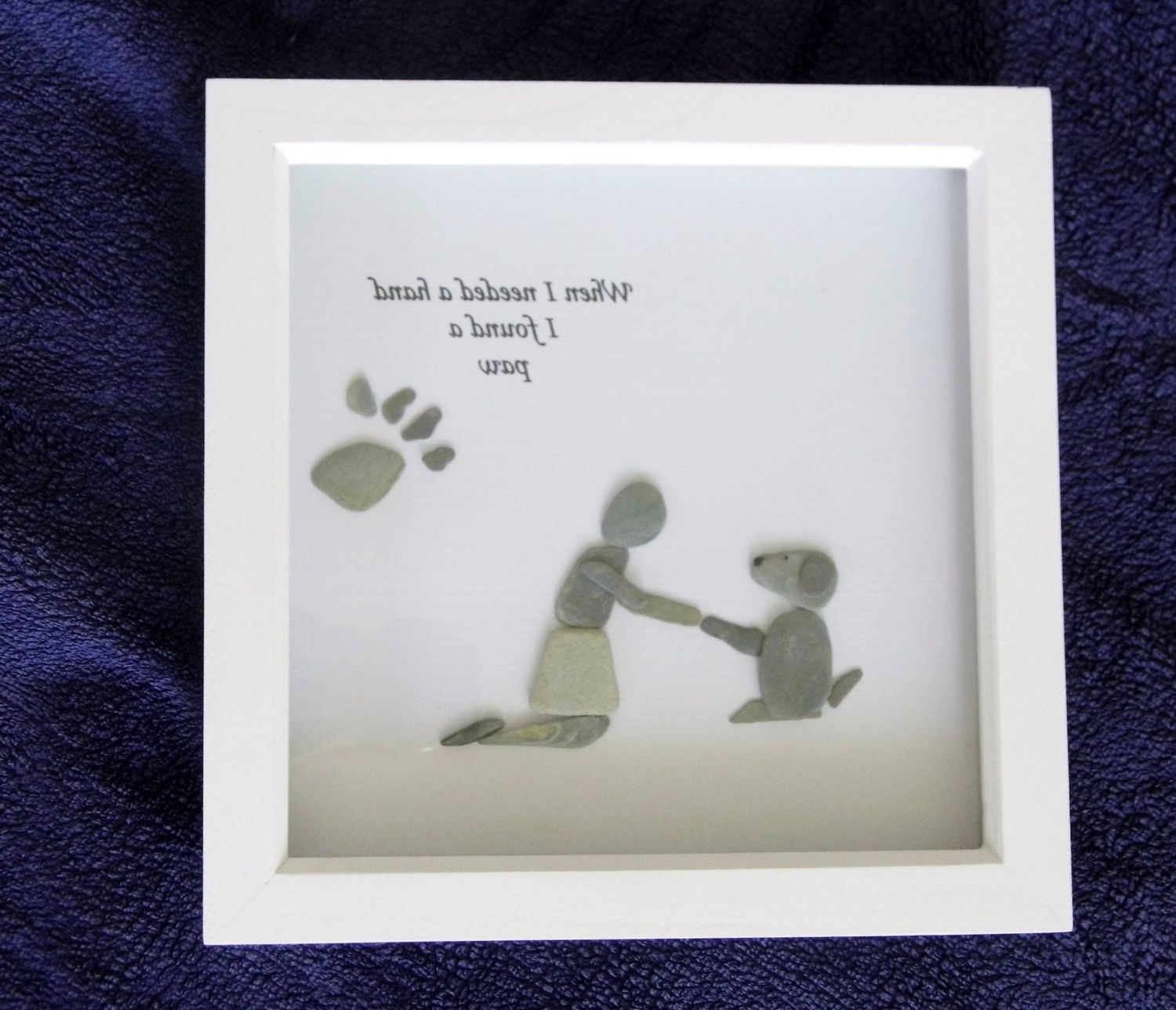 Current Quotes And Dogs In 3d Wall Art / Shadow Frame Picture – Charming Inside Dogs 3d Wall Art (View 4 of 15)