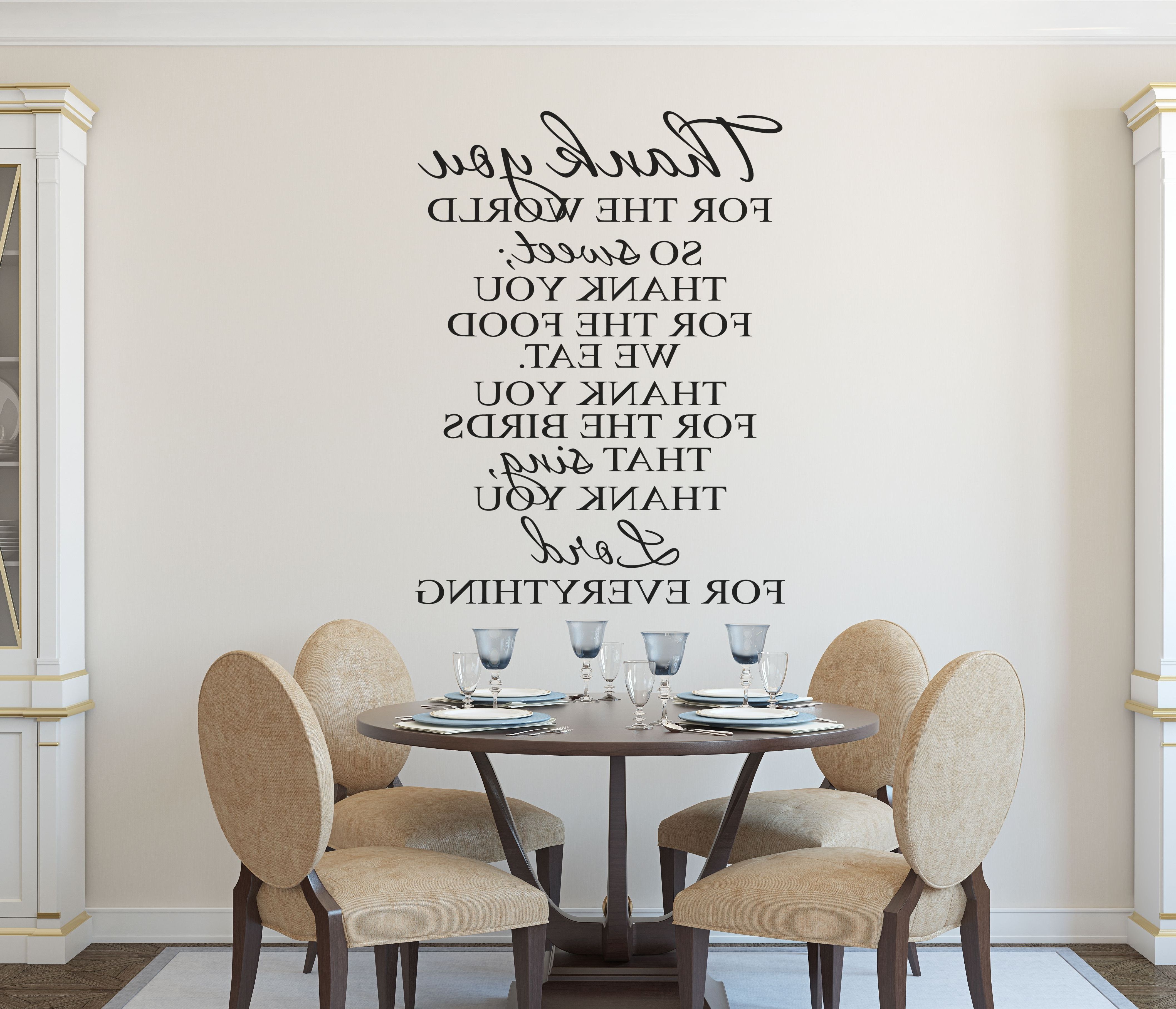 Decor: Captivating Kitchen Decals For Wall Kitchen Decoration Within Popular Wall Art Deco Decals (View 9 of 15)