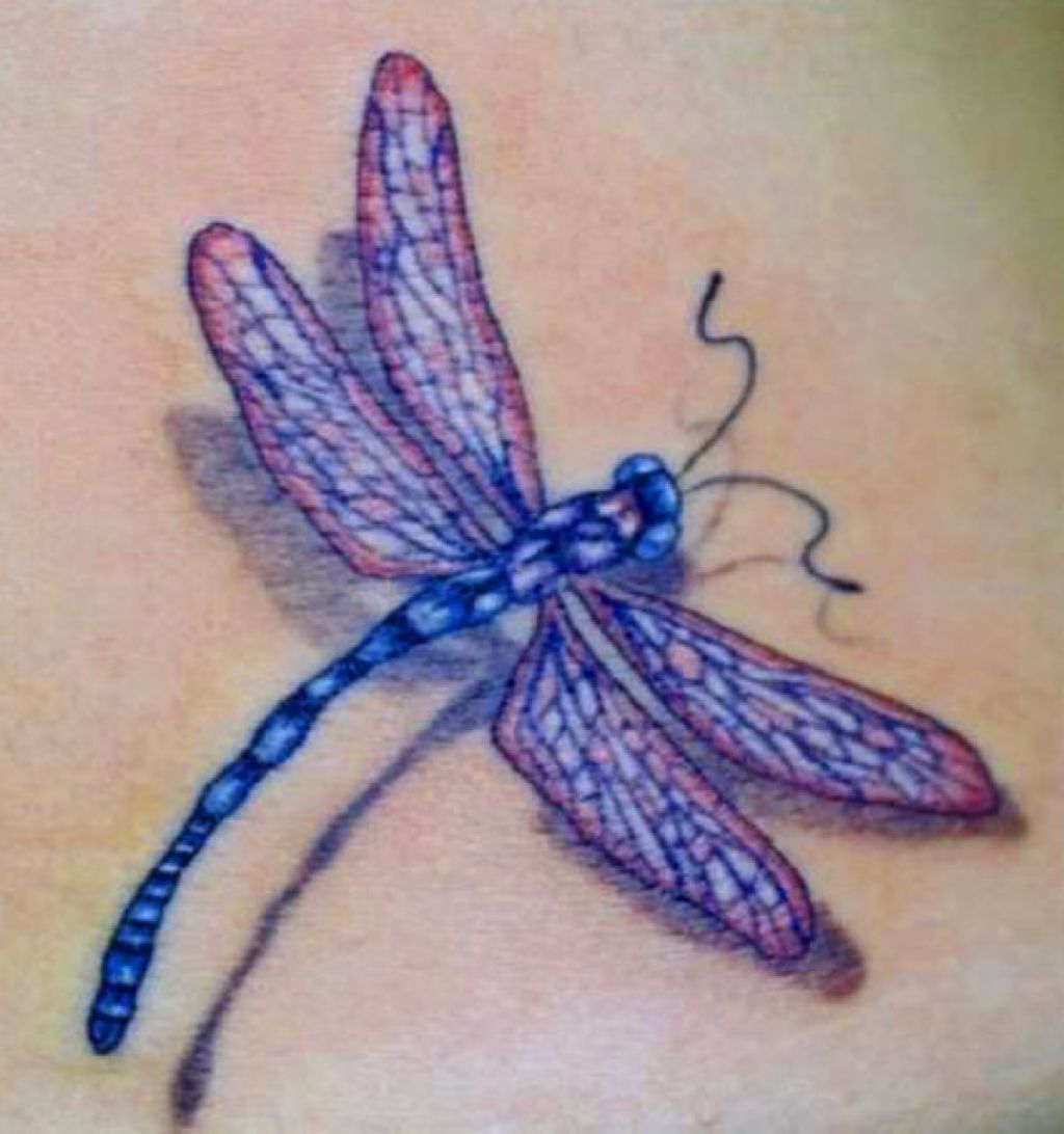 Dragonfly 3d Wall Art Pertaining To Fashionable 3d+dragonfly+tattoo+pictures (View 15 of 15)