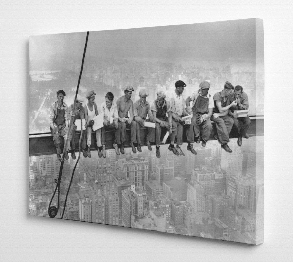 Ebay Regarding New York Skyline Canvas Black And White Wall Art (View 15 of 15)