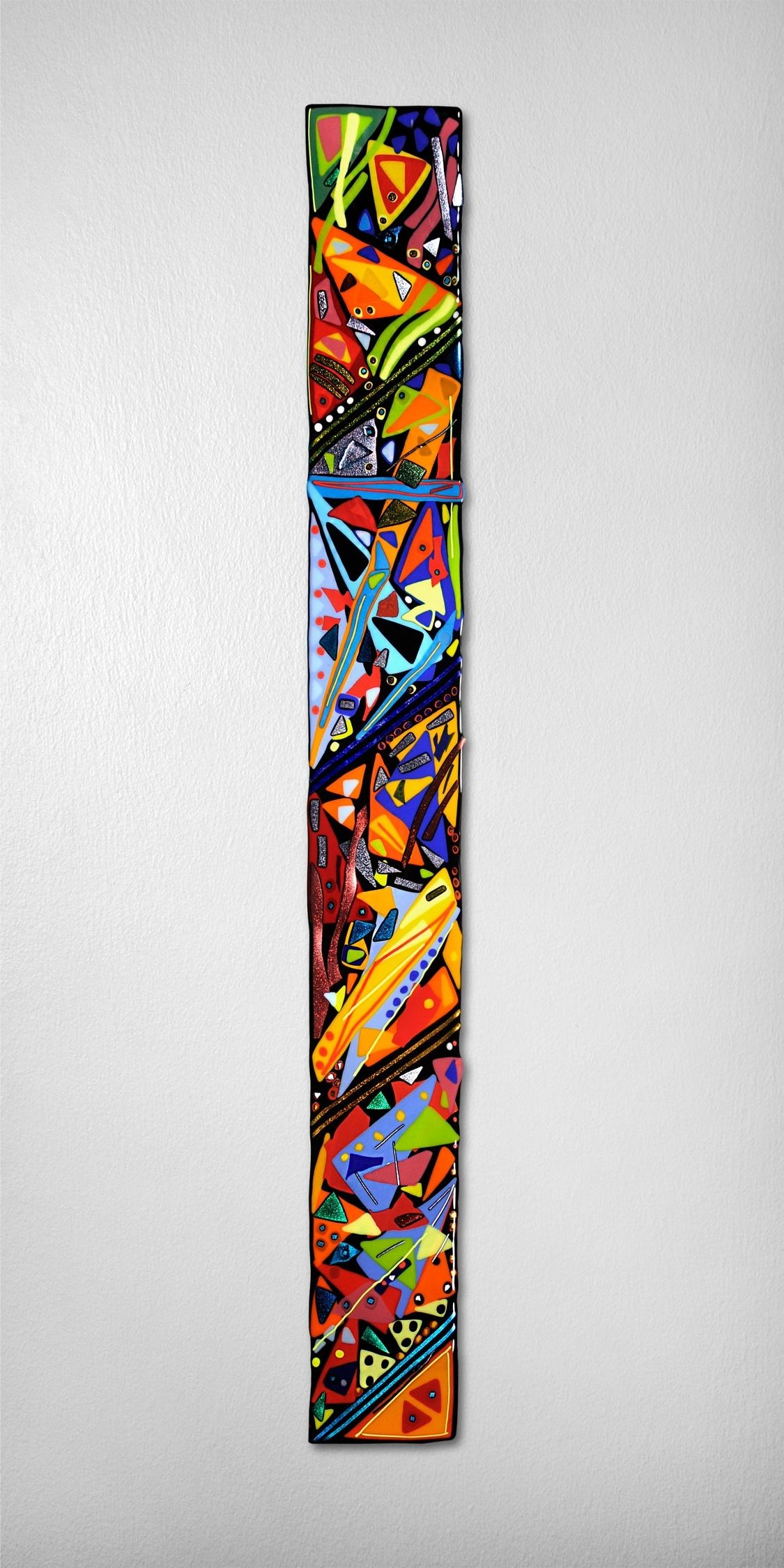 Famous Glass Wall Art Panels Within Mardi Gras Wall Panelhelen Rudy (art Glass Wall Sculpture (View 6 of 15)