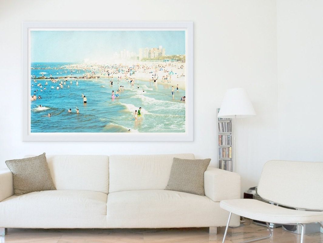 Fashionable Cheap Big Wall Art Intended For Living Room : Big Canvas Simple Painting Living Room Bedroom (View 8 of 15)