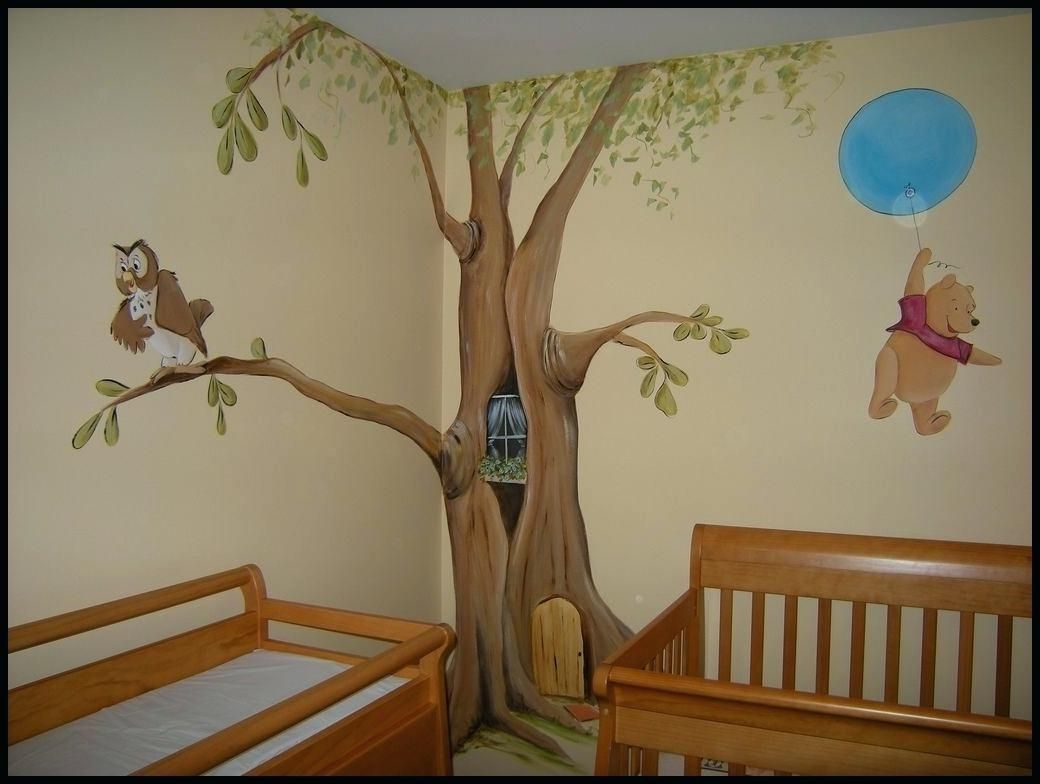 Fashionable Winnie The Pooh Wall Art For Nursery In Winnie The Pooh Nursery Wall Decals The Pooh Wall Art 3cakes (View 12 of 15)