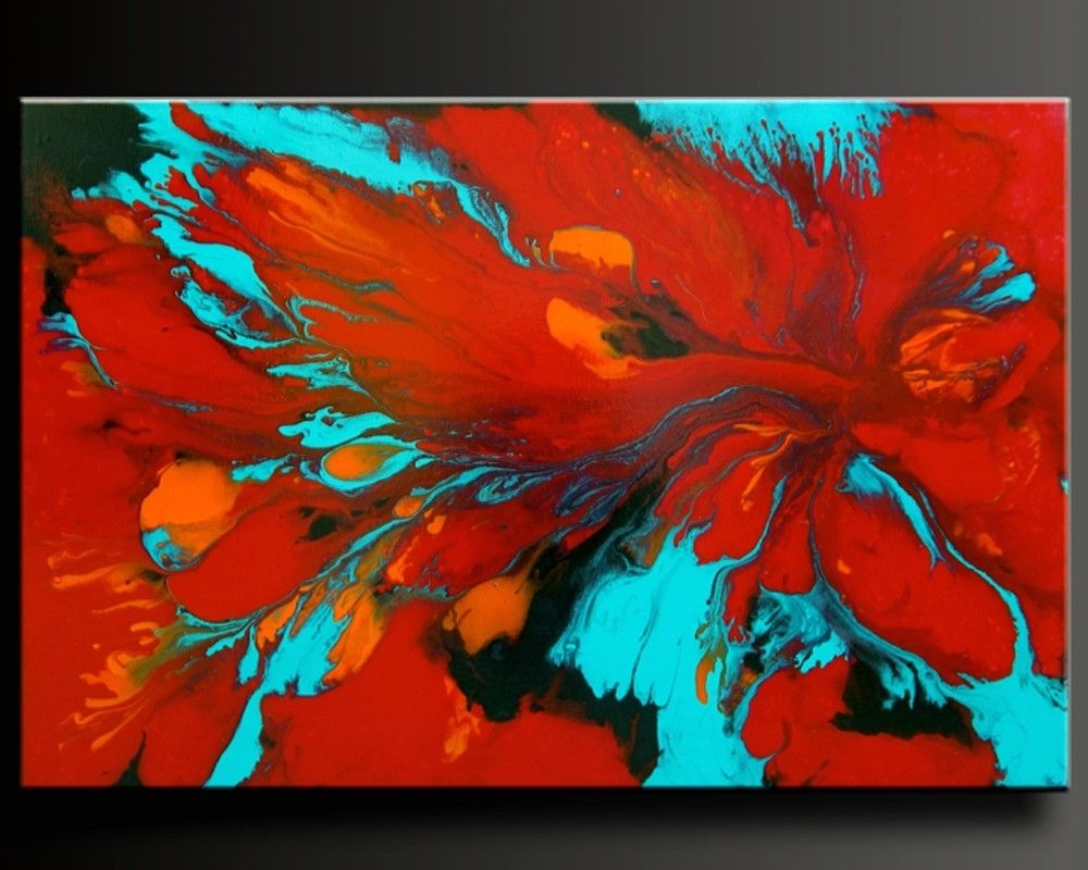 Favorite Abstract Contemporary Painting, Fine Wall Art (View 1 of 15)