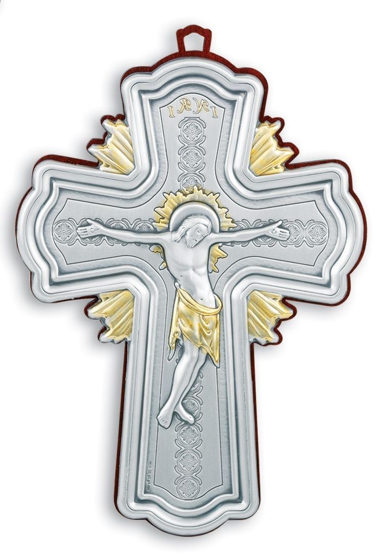 Favorite Italian Silver Wall Art Within 85 Best Deluxe Wall Crosses Images On Pinterest (View 13 of 15)