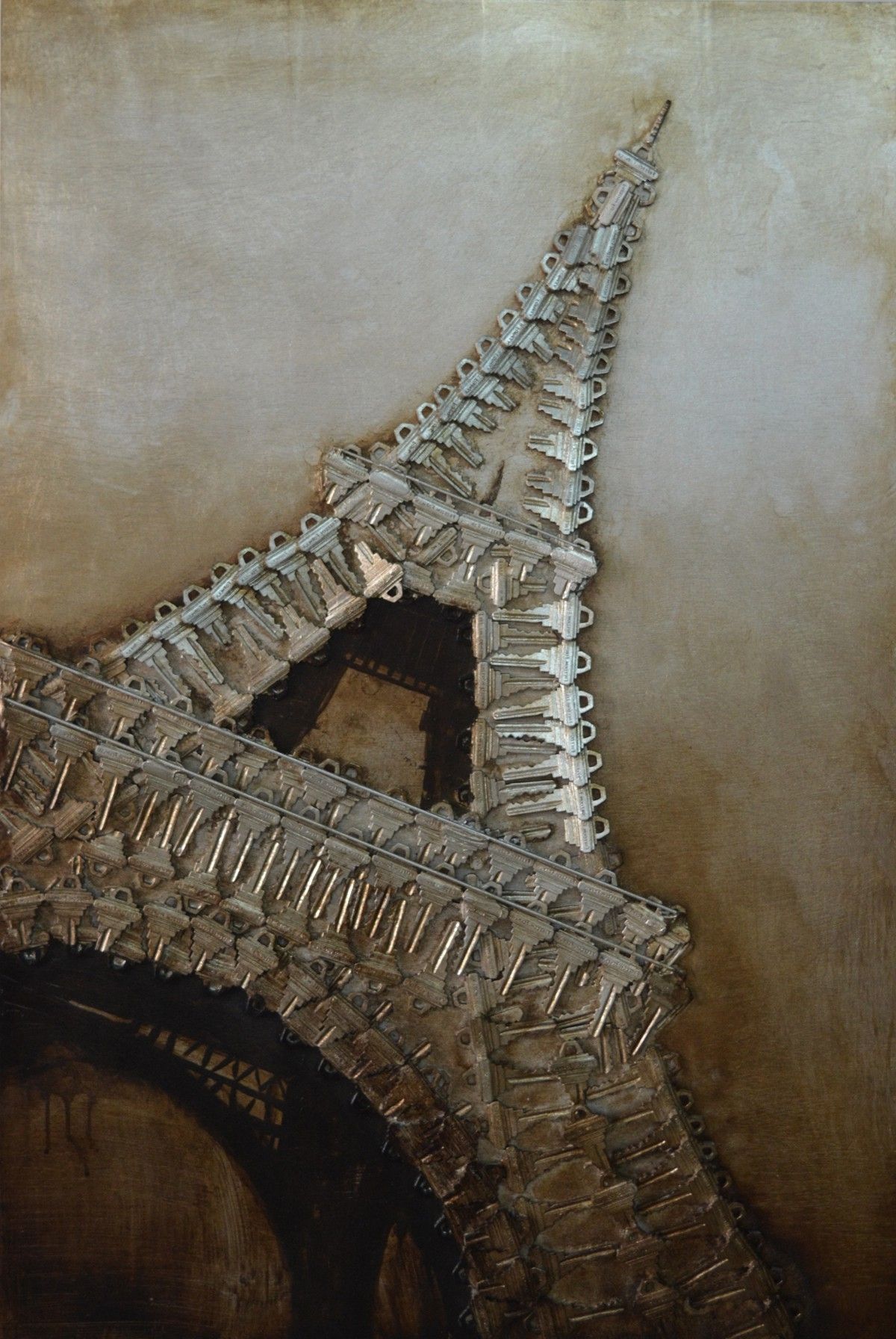Favorite Metal Eiffel Tower Wall Art Pertaining To Eiffel Tower 3d Metal Wall Art – Blackbrook Interiors (View 11 of 15)