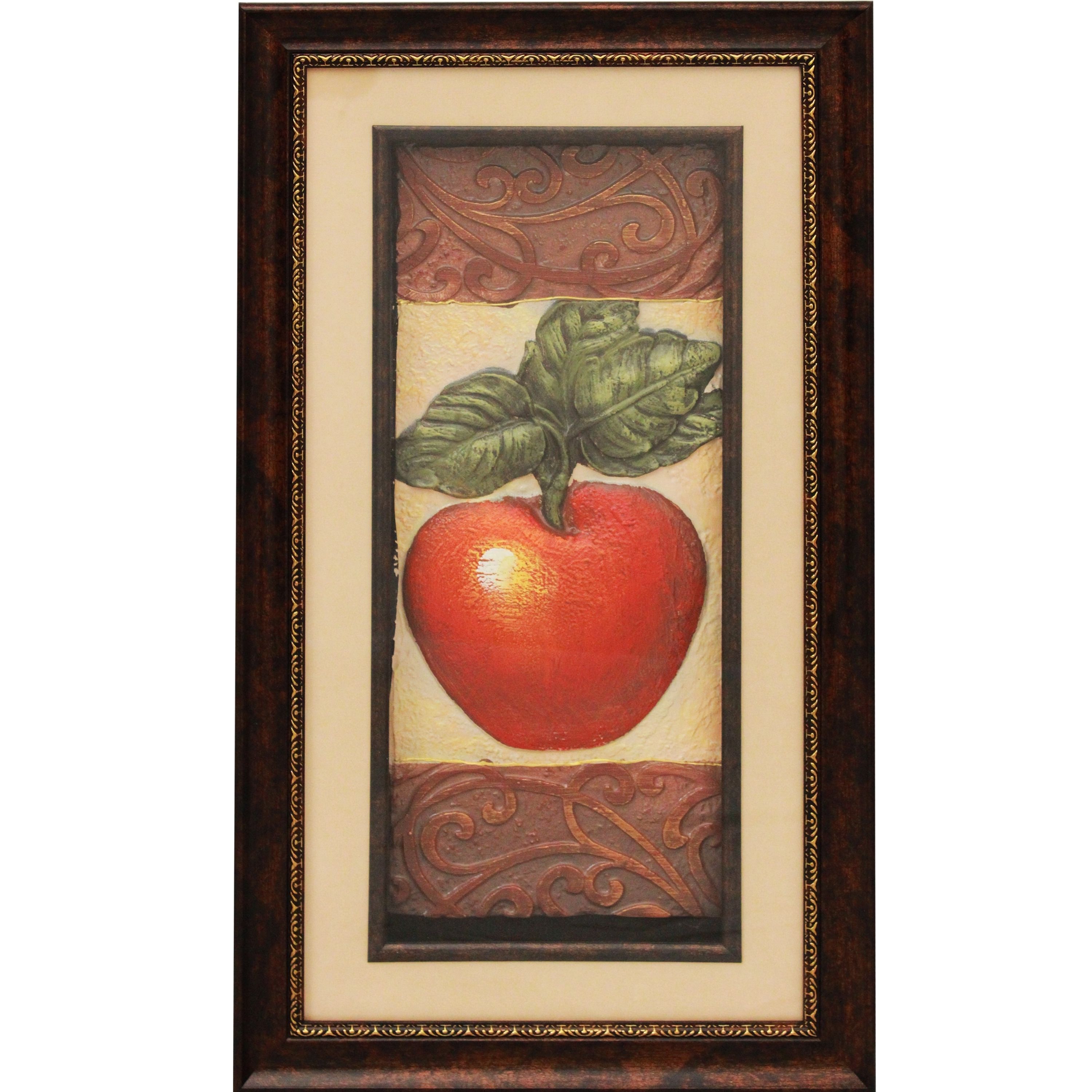 Fruit' 3d Framed Metal Art Prints (set Of 2) – Free Shipping Today In Famous Framed 3d Wall Art (View 13 of 15)