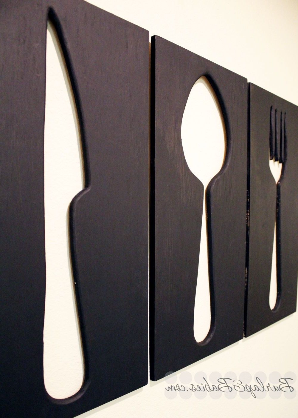 How To Make Giant Utensil Wall Art (View 5 of 15)
