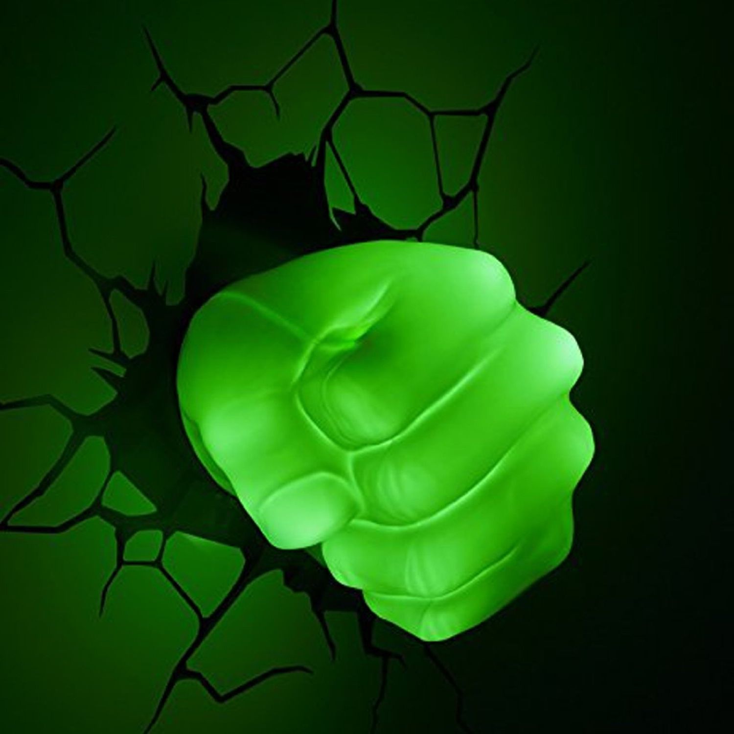 Hulk Hand 3d Wall Art Intended For Newest The Avengers 3d Wall Art Nightlight – Hulk Hand (View 1 of 15)