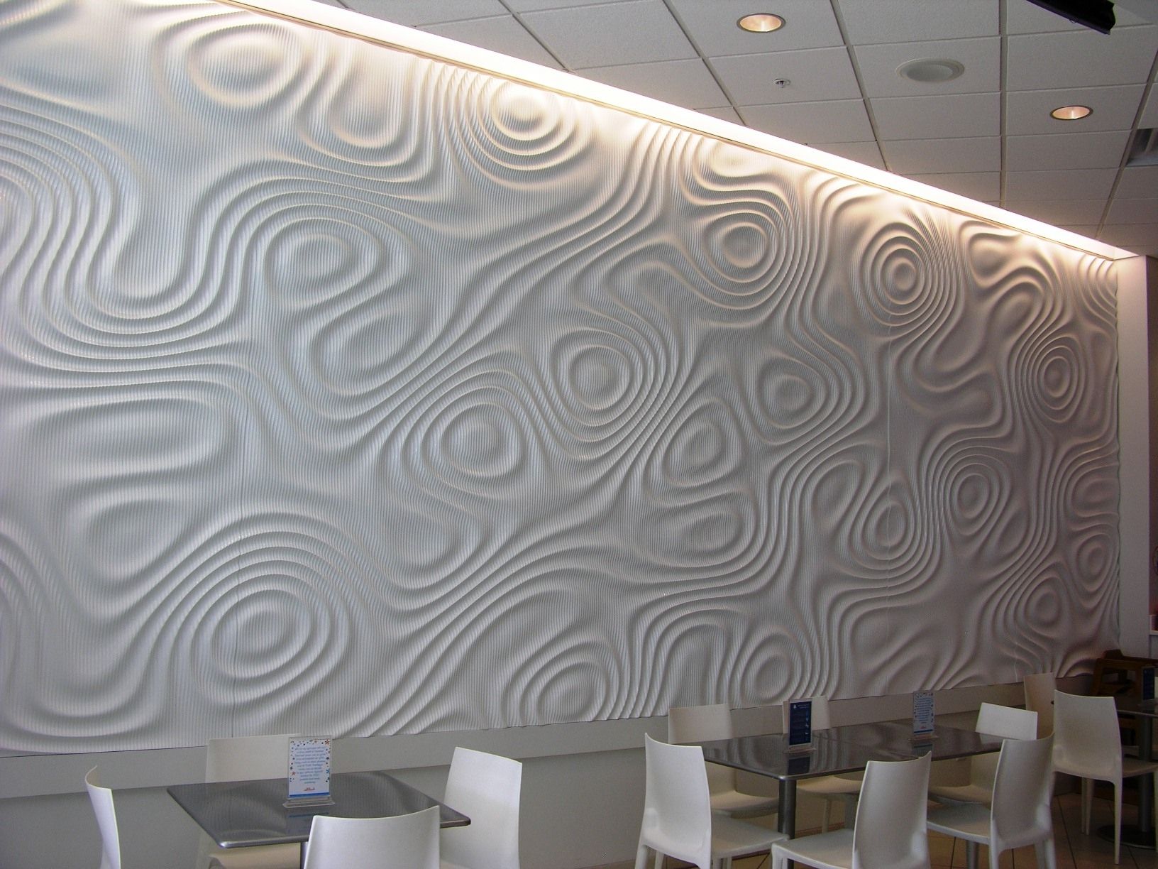 Interlam – Mdf – Wavy Wall Panels – 3d Wall Panels – Decorative Inside Widely Used Waves 3d Wall Art (View 8 of 15)