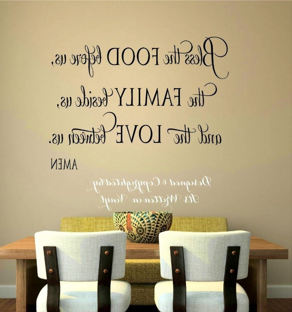 Kitchen : Entrancing Kitchen Words Phrases Wall Art Sticker Quote Intended For Widely Used Italian Phrases Wall Art (View 4 of 15)