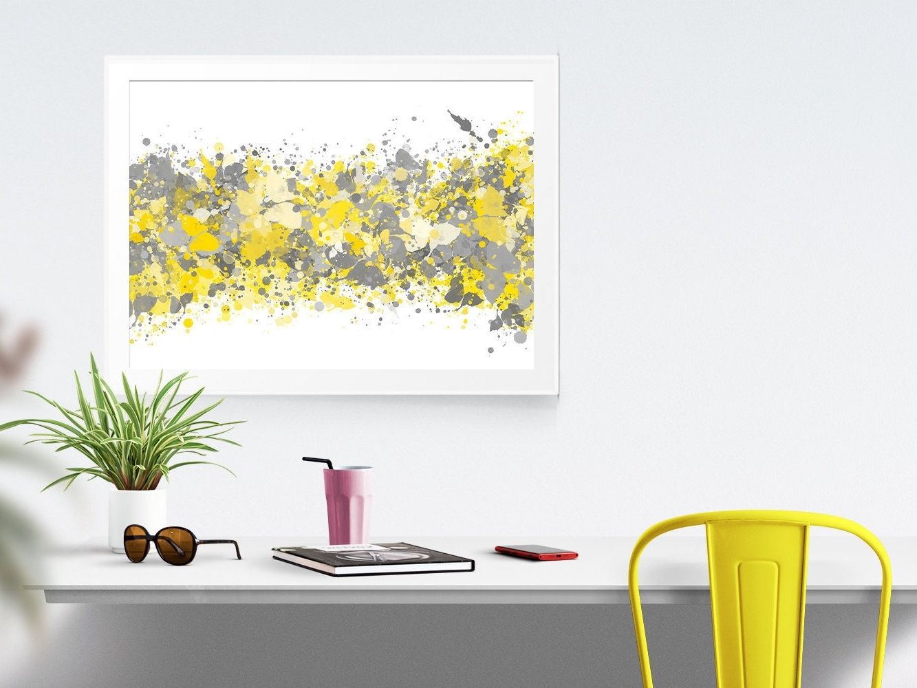 Large Yellow Wall Art Inside Most Up To Date Captivating 25+ Gray And Yellow Wall Art Design Ideas Of Best 25+ (View 15 of 15)