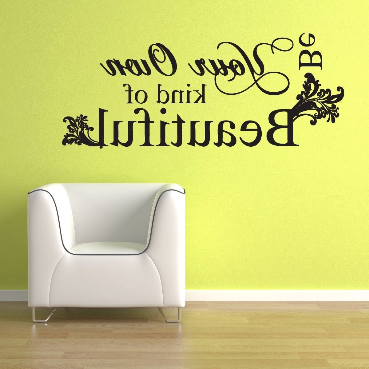 Latest Love Coco 3d Vinyl Wall Art For Be Your Own Kind Of Beautiful Wall Decal – Quote Wall Decal – Teen (View 12 of 15)