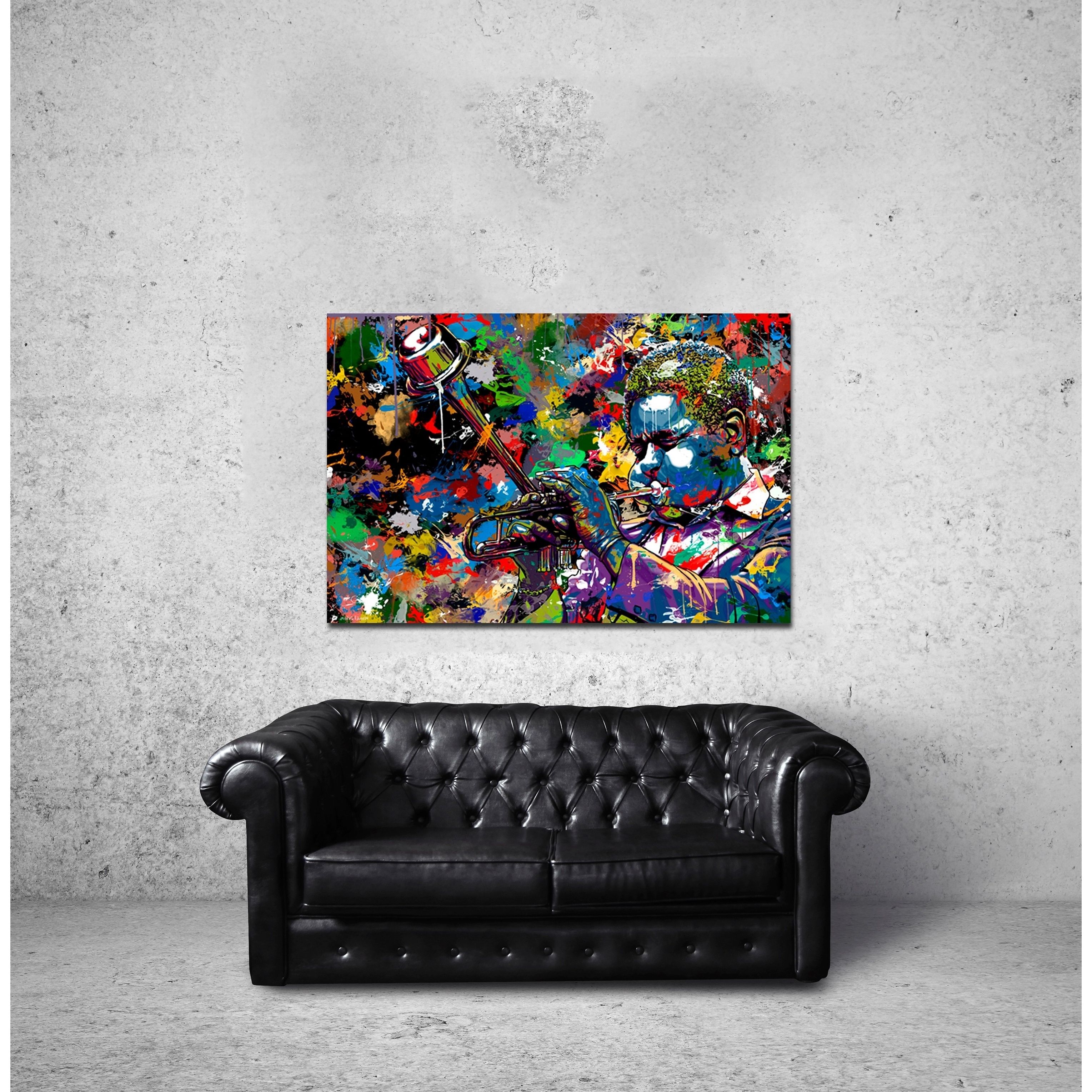Limited Edition Canvas Wall Art Within Most Popular Maxwell Dickson 'jazz' Limited Edition Canvas Wall Art – Free (View 3 of 15)