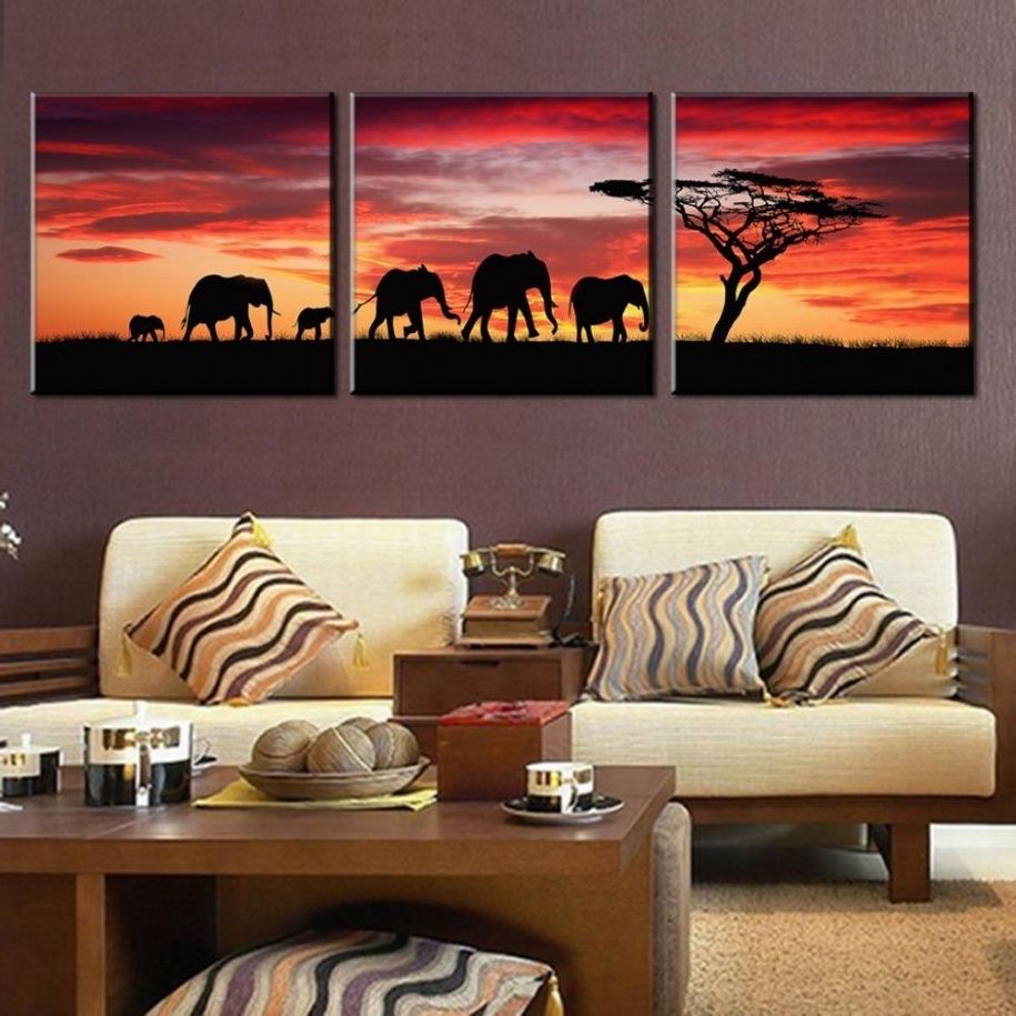 Living Room: Contemporary Living Room Furniture Features African Within Famous African American Wall Art And Decor (View 1 of 15)