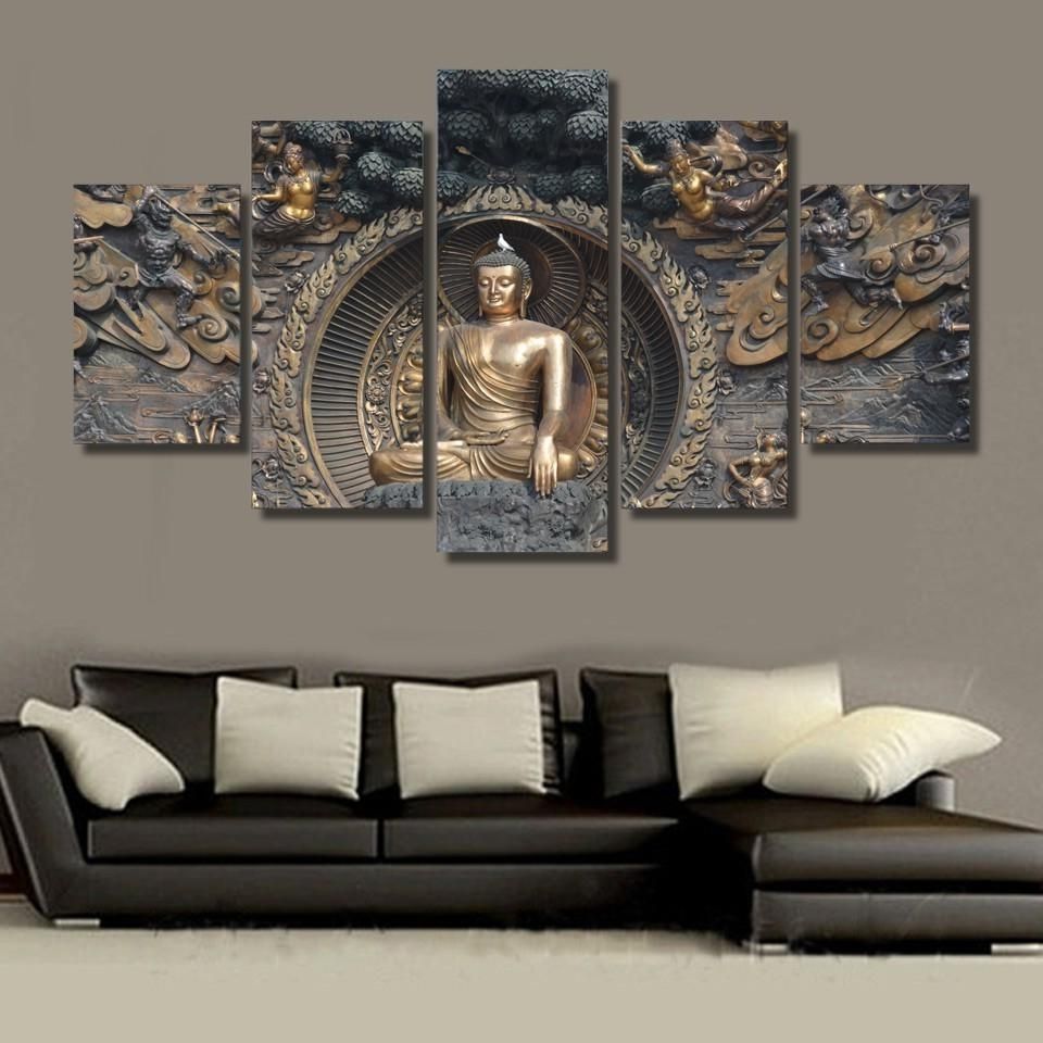 Lofty Design Buddha Wall Art Canvas Bed Bath And Beyond Stickers Throughout Most Up To Date Bed Bath And Beyond 3d Wall Art (View 3 of 15)