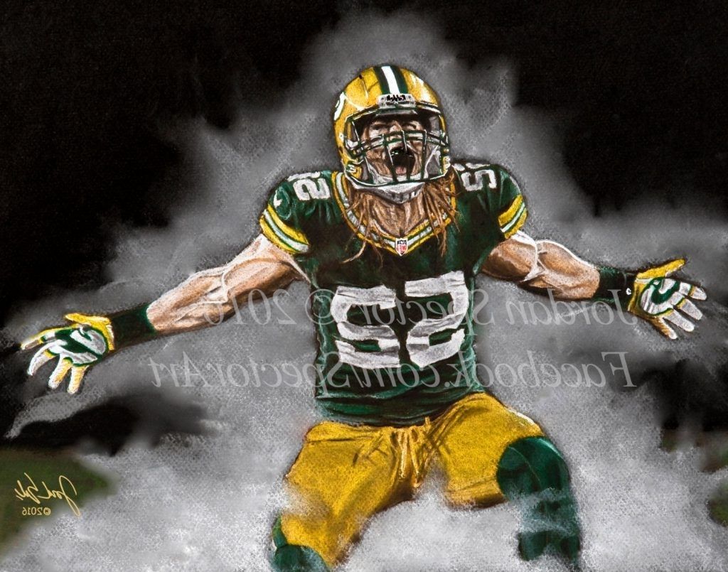 Majestic Design Ideas Green Bay Packers Wall Art Together With With Recent Green Bay Packers Wall Art (View 5 of 15)