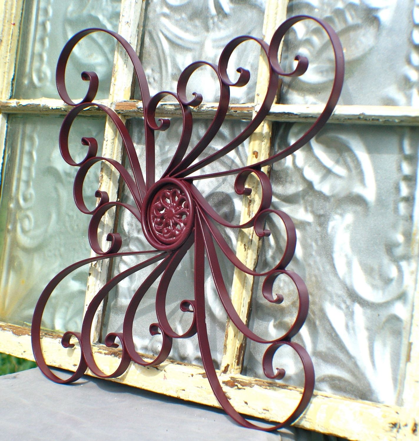 Most Current Decorative Outdoor Wrought Iron Wall Art • Walls Decor Regarding Outdoor Wrought Iron Wall Art (View 4 of 15)