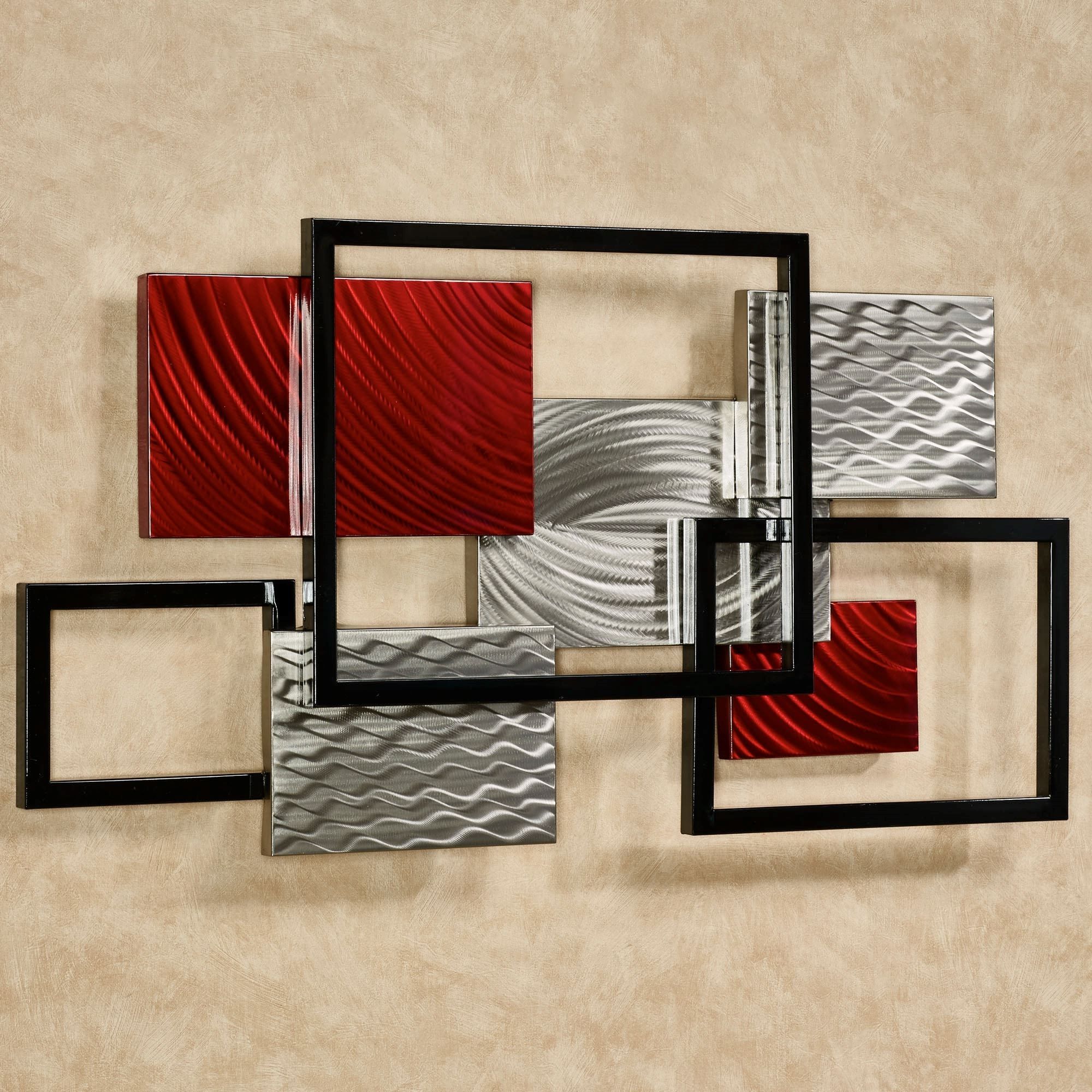 Most Current Framed Array Indoor Outdoor Abstract Metal Wall Sculpture Intended For Abstract Outdoor Metal Wall Art (View 1 of 15)