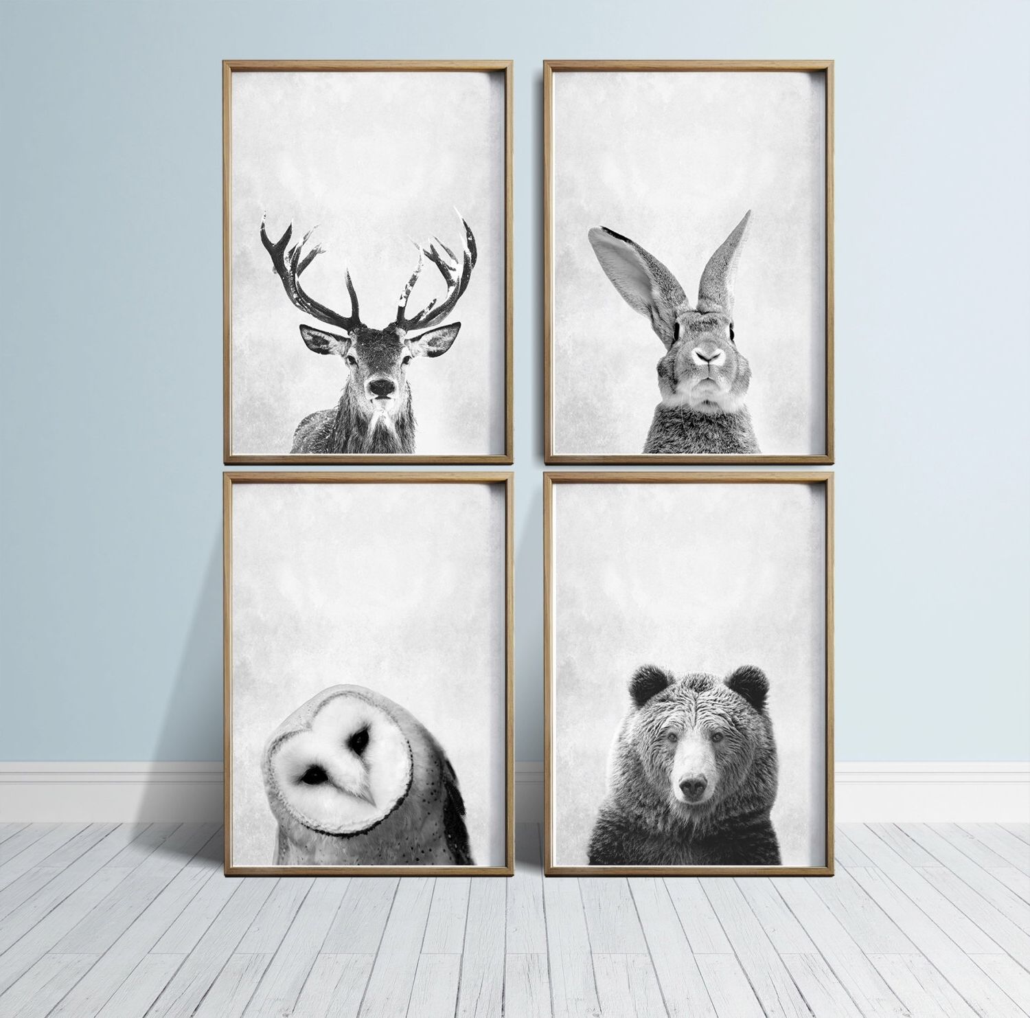 Most Current Wall Art Prints Animal Prints Woodland Nursery Prints Animal Art Pertaining To Etsy Childrens Wall Art (View 5 of 15)