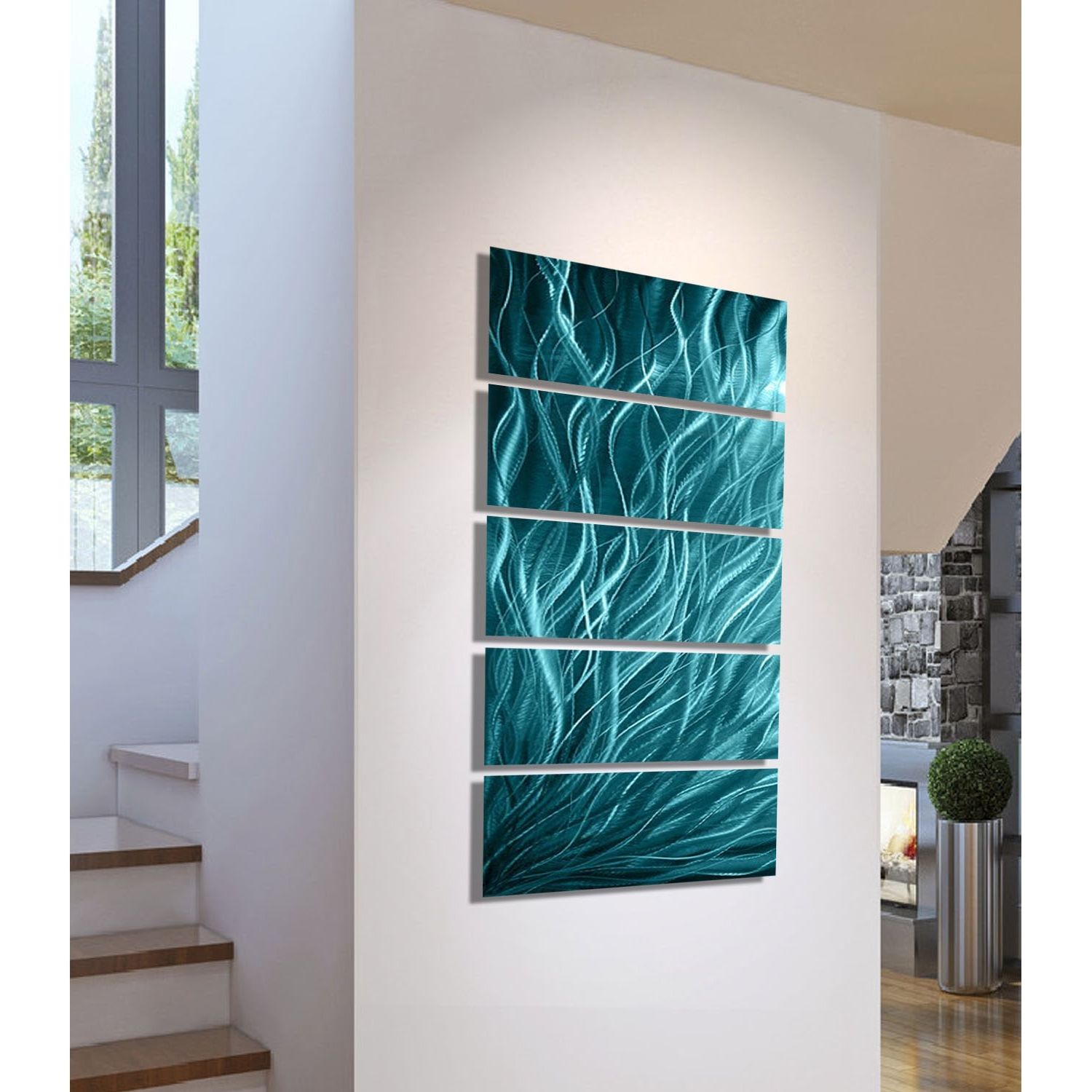 Most Current Wholesale Artwork With Regard To Teal Metal Wall Art (View 14 of 15)