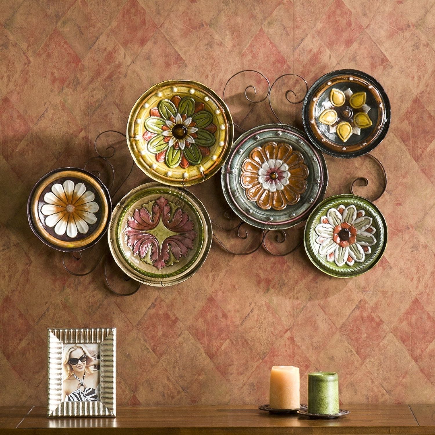 Most Popular Scattered Italian Plates Wall Art For Amazon: Scattered Italian Plates Wall Art: Home & Kitchen (View 2 of 15)