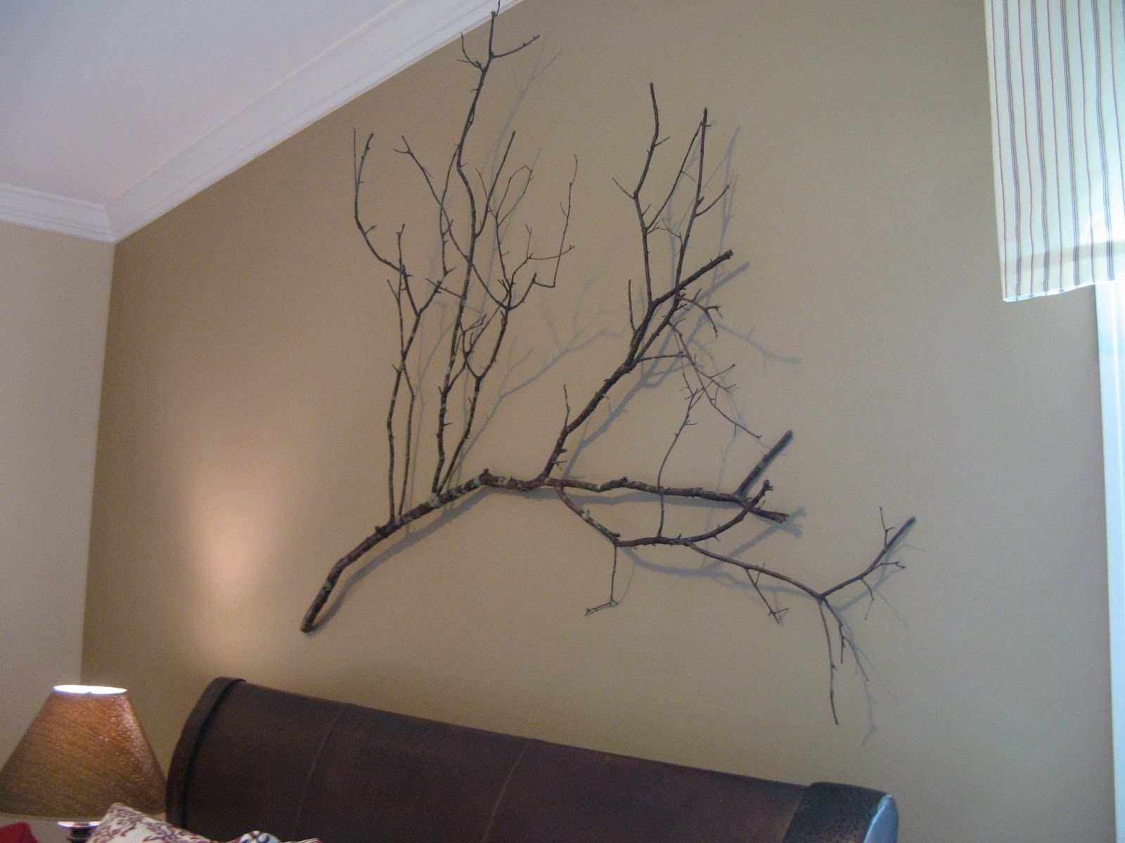 Most Popular Tree Branch Wall Art, Crate And Barrel Knock Off, Rustic Wall Art In Tree Branch Wall Art (View 1 of 15)