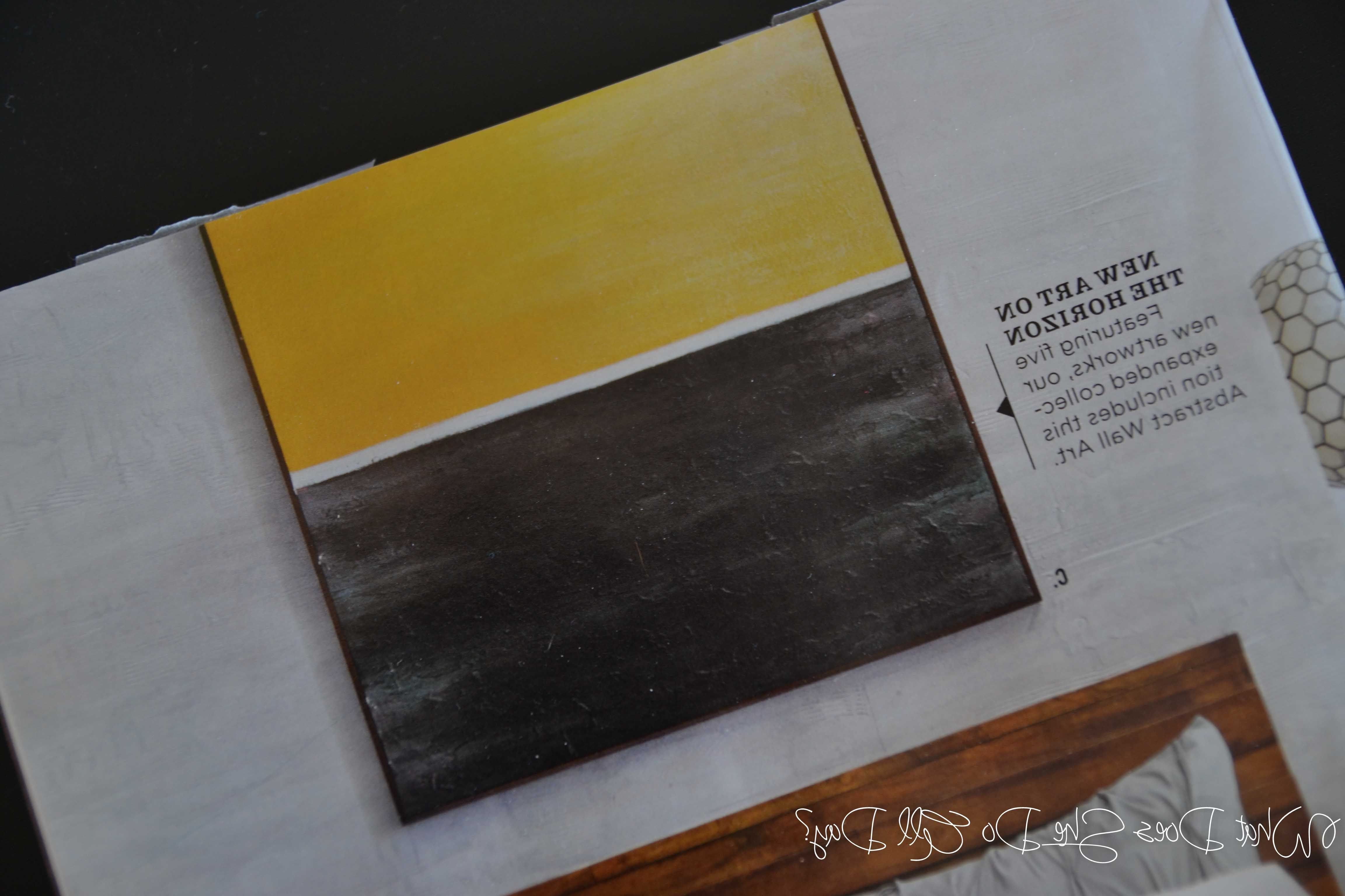 Most Popular West Elm Abstract Wall Art In West Elm Inspired Textured Art – What Does She Do All Day? (View 1 of 15)
