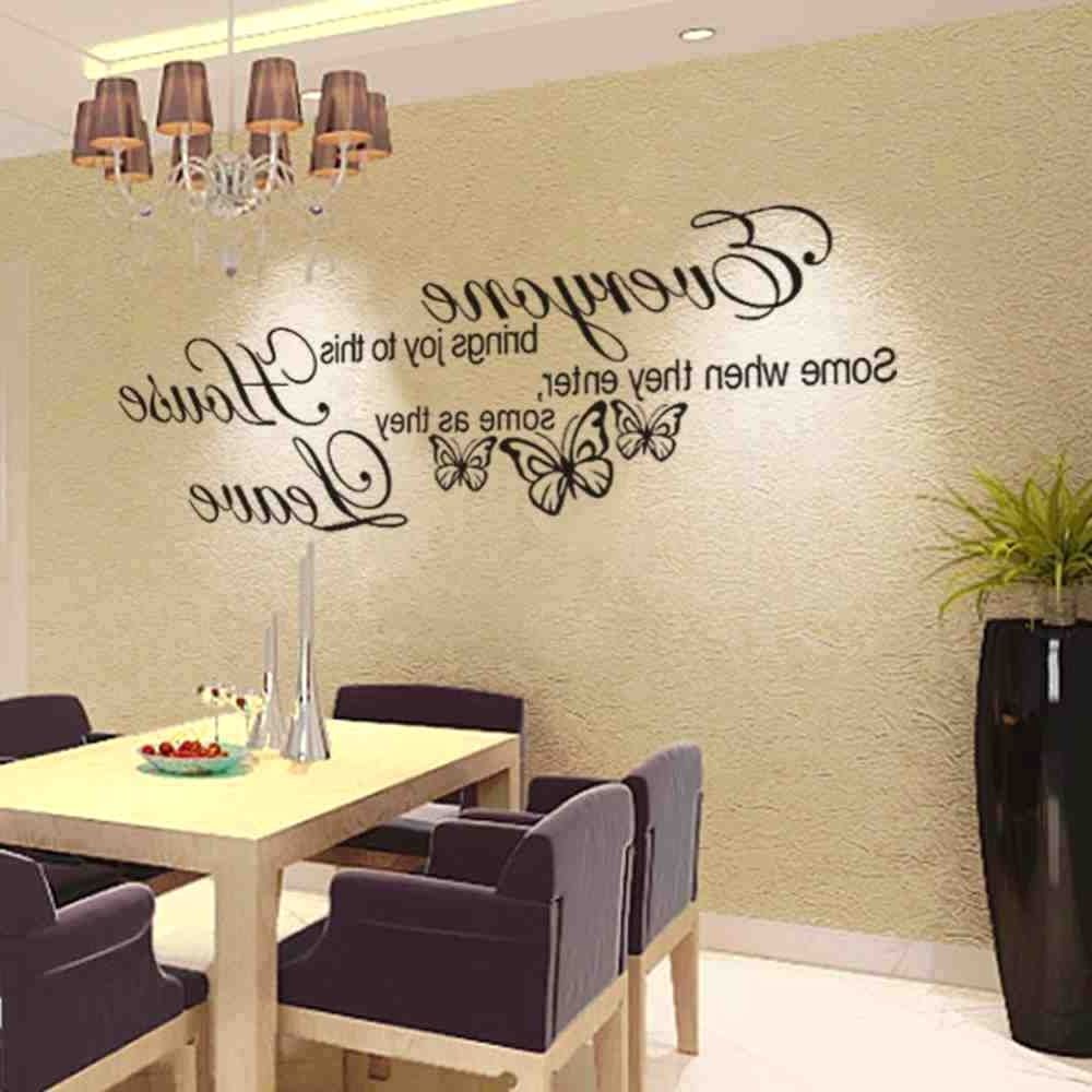 Most Recent Wall Art Deco Decals Within Wall Arts: Wall Art Decor Stickers (View 14 of 15)