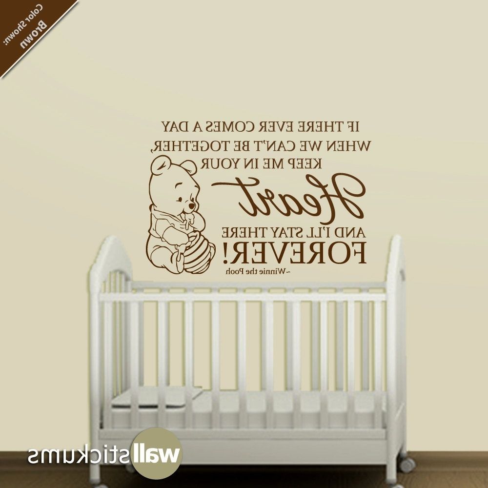 Most Recent Winnie The Pooh Quotes For Baby Room Inspirational 15 Winnie The Intended For Winnie The Pooh Wall Art For Nursery (View 1 of 15)