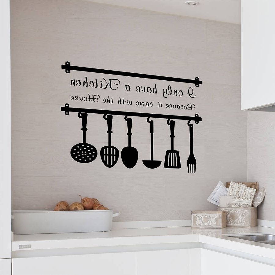 Most Recently Released Kitchen Wall Decor – Frantasia Home Ideas : Creative Ideas For 3d Inside Cool Kitchen Wall Art (View 5 of 15)