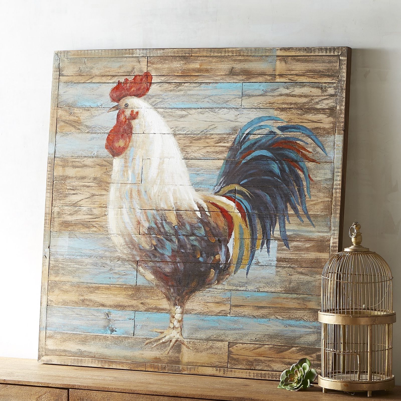Most Recently Released Metal Rooster Wall Art T Wall Decal Rooster Metal Wall Art Regarding Metal Rooster Wall Decor (View 3 of 15)