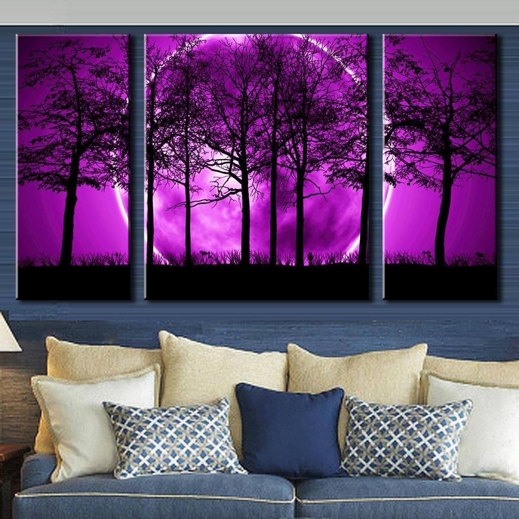 Most Recently Released Purple Wall Art Canvas Within Adorable Ideas About Grey Canvas Art On Apartment Abstractpainting (View 13 of 15)
