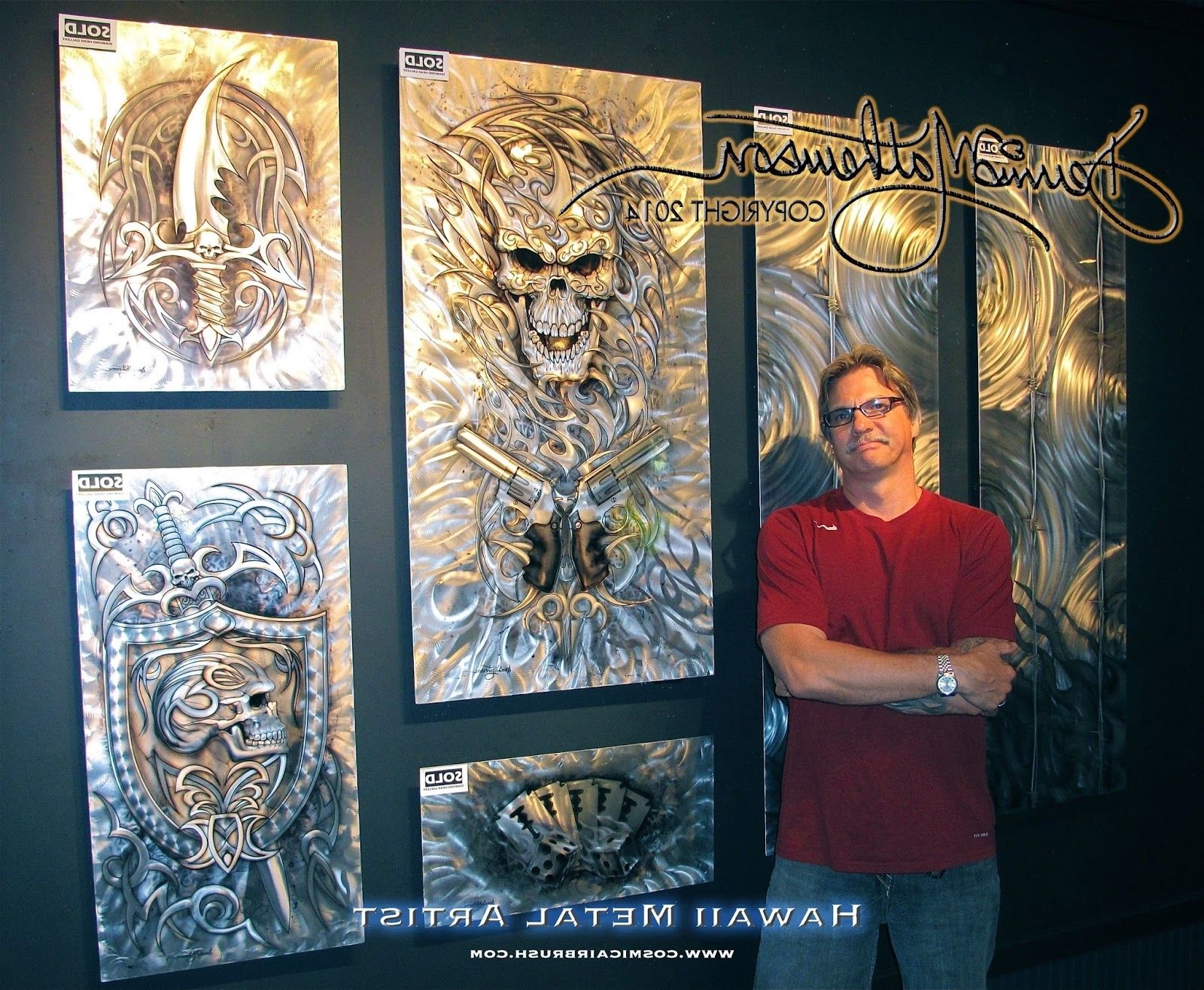 Most Up To Date Dennis Mathewson Art And Events Blog: Hawaii Metal Wall Artwork For Hawaiian Metal Wall Art (View 2 of 15)